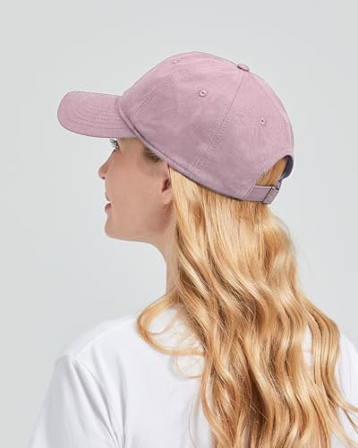 Zylioo XL XXL Baseball Cap for Big Heads, Adjustable Dad Hat for Men Women - color: Common Brim(2.75")-lilac, size: X-Large-XX-Large