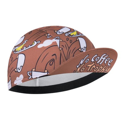 Cycling Cap for Man and Woman Cycling Hat Under Helmet-Polyester Breathable Sweat Absorbent - color: Go-11