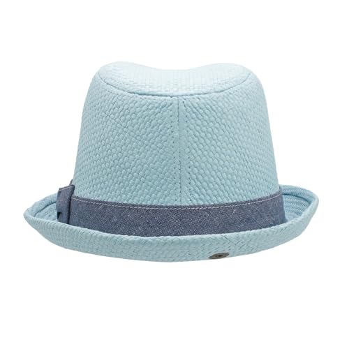 Peter Grimm Depp Fedora Hat - color: Aqua, size: Small-Medium