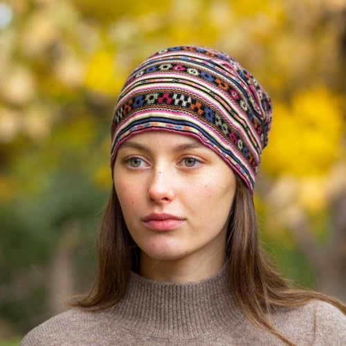 Tergy 4/10/12 Pieces Unisex Beanie Hats for Men Women Slouchy Beanie Hip-Hop Caps Lighweight Soft Skull Caps for Chemo Sleep - color: 10 Colors