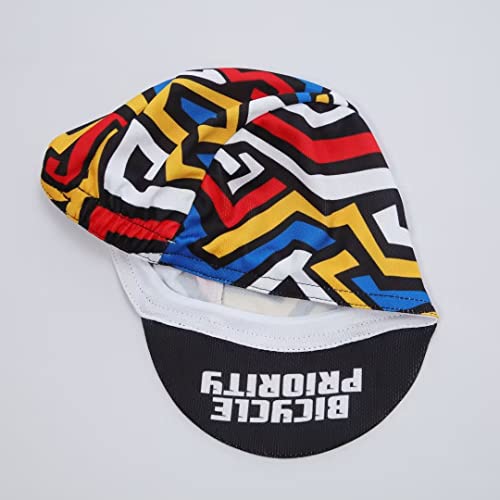 Man's Cycling Cap - Polyester Road Cycling Hat-Under Helmet - Cycling Helmet Liner Breathable&Sweat Uptake - color: Ccg