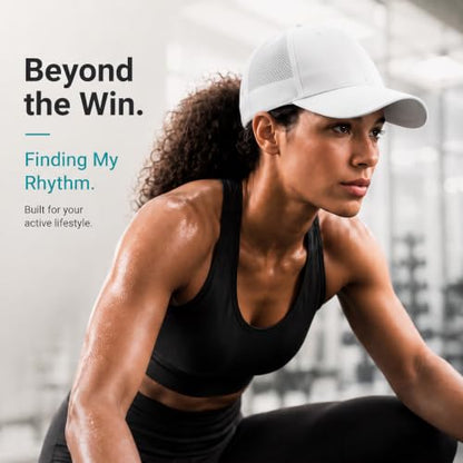 AOPREL Cloud-Touch Trucker Hat - High-Density Structured Mesh Baseball Cap Men & Women，Shape-Retaining Breathable UPF 50+ - color: Cloud White · Pure