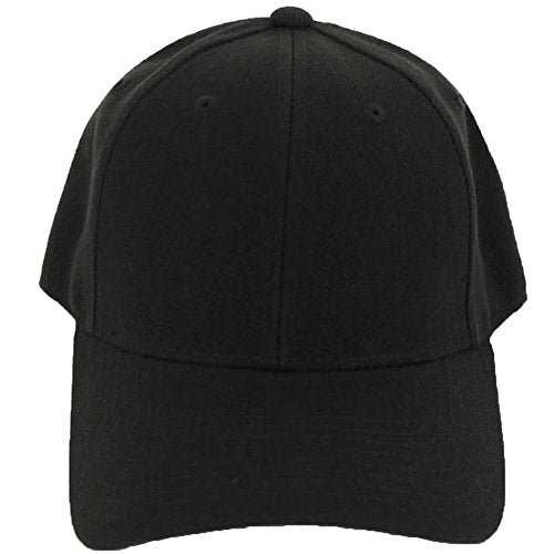 DECKY Fitted Cap - color: Black, size: 7 3/8
