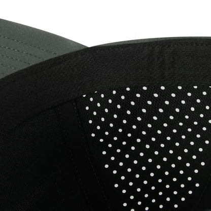 BOTVELA Men Adjustable Snapback Laser Cut Mesh Baseball Cap - color: Army Green