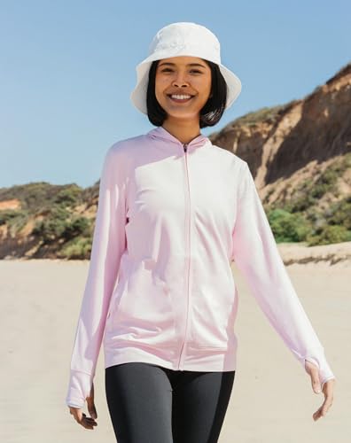 Solbari Unisex Bondi Bucket Hat UPF 50+ - color: White, size: Small-Medium