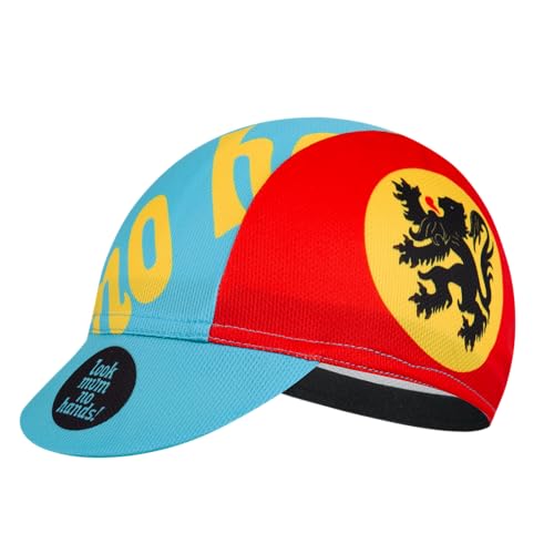 Cycling Cap for Man and Woman-Cycling Hat Under Helmet-Polyester Breathable Sweat Absorbent - color: Acou20