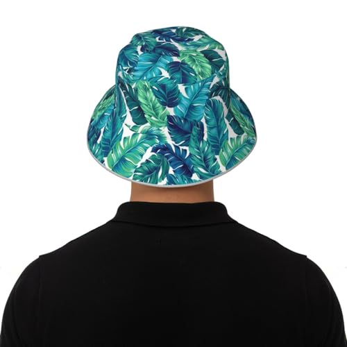 Bucket Hat Hat Reversible Fisherman Hats Double Sided Wearing Women Men - color: Black6