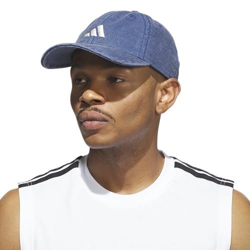 adidas Men's Ultimate Hat Baseball Cap - color: Dark Blue/Crystal Linen Beige/Dye