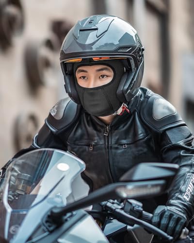 ROCKBROS Helmet Liner with Glasses Holes Thermal Skull Cap Under Helmet Beanie Motorcycle Bike Helmet Liner - color: Glasses Holes Long