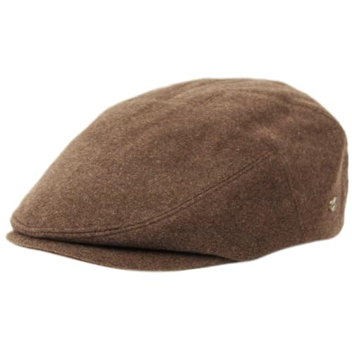 EPOCH Men's Contemporary Winter Wool Newsboy Ivy Hat - color: Iv6063brown, size: Large-X-Large