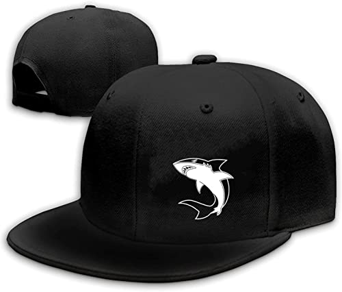 Snapback Hats for Men Flat Bill Black Adjustable Baseball Cap Trucker Hat for Dad American Flag Pirate Skull Caps Cool - color: Black1