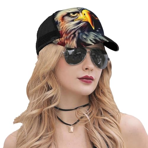 Funny Baseball Hat for Women Men, Dad Cap Trucker Hat Adjustable Fit for Summer Sport Travel Beach - color: Pattern - 5
