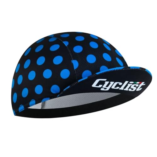 Cycling Cap for Man and Woman Cycling Hat Under Helmet-Polyester Breathable Sweat Absorbent - color: Bplan-15