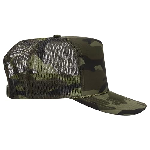 Hang in There It Gets Worse Mesh Back Hat - color: Full Camo