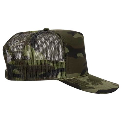 Hang in There It Gets Worse Mesh Back Hat - color: Full Camo