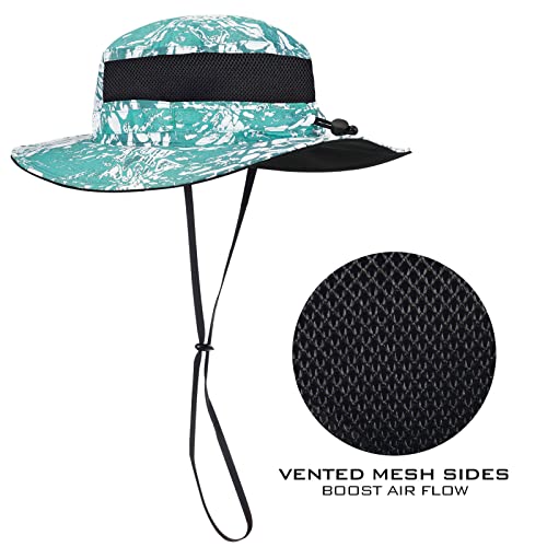 KastKing Sol Armis UPF 50 Boonie Hat for Sun Protection,Men Women - color: Bali