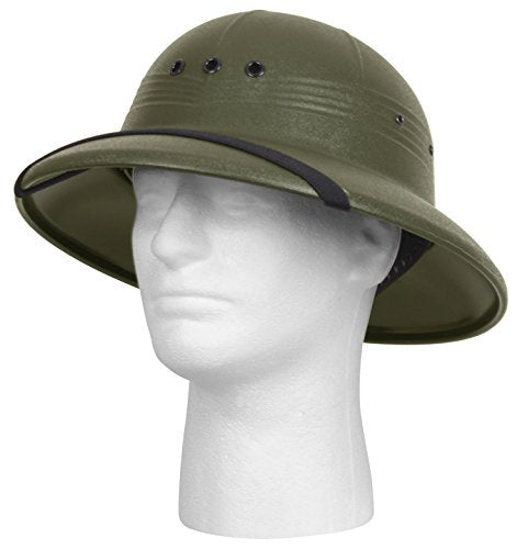Rothco Pith Helmet - Safari-Style Hat for Sun Protection for Outdoor Adventures - color: Olive Drab