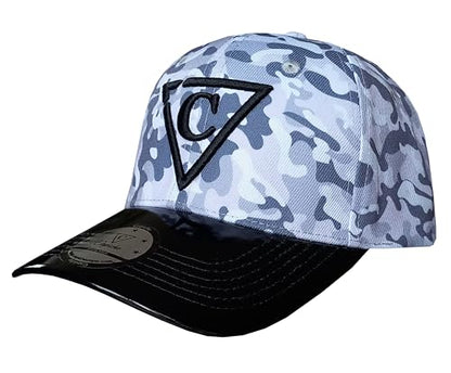 Capiche [99+ Variations] Special Series Snapback Cap - One Size Unisex Men - color: [Camo] Grey Camo Cu