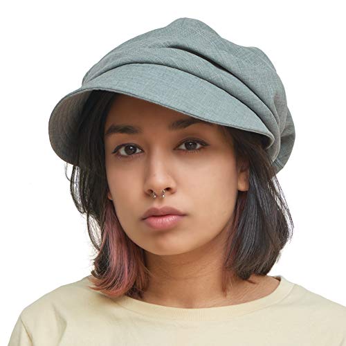 CHARM Organic Cotton Sun Hat for Women - color: Gray