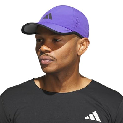 adidas Men's Superlite Hat - color: Pure Purple/Black/3