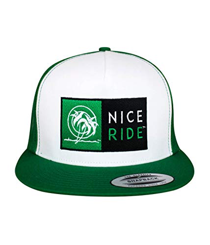 N-R Combo Classic 6006 Snapback Trucker Baseball Hat - color: Green