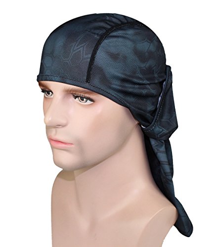 GANWAY Windproof Cap Tactic CS Motorcycle Mask Sunscreen Hat Ski Balaclava Headgear - color: Black