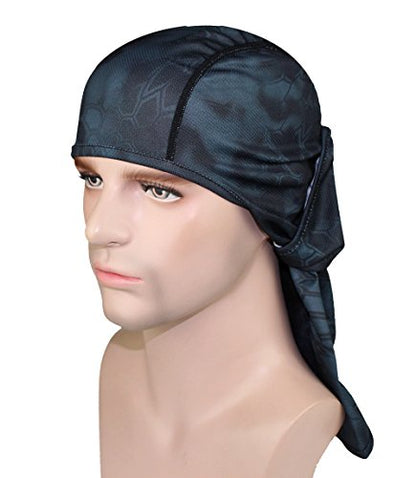 GANWAY Windproof Cap Tactic CS Motorcycle Mask Sunscreen Hat Ski Balaclava Headgear - color: Black