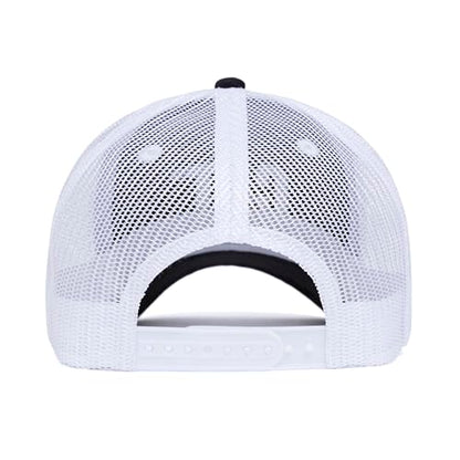 CAT Men's Raised Logo Cap - color: Black White