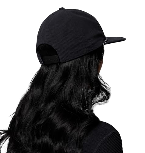 Columbia Unisex Packsaddle Corduroy Snap Back - color: Black/Chenille Patch