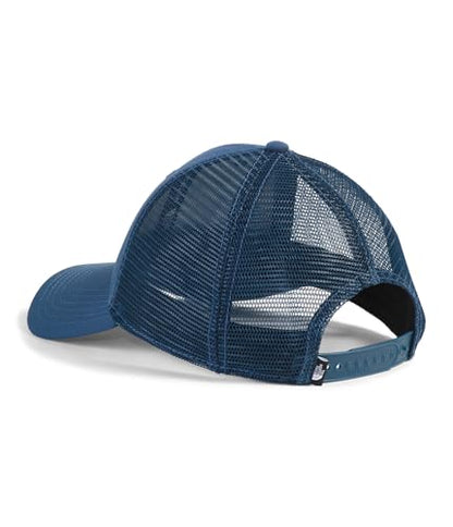 The North Face Embroidered Mudder Trucker - color: Shady Blue/Bear Graphic