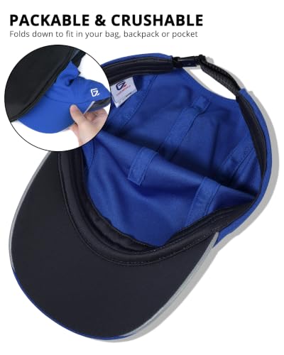 GADIEMKENSD Men’s Running Hat Performance Mesh Cap, Excellent Breathable - color: Royal Blue