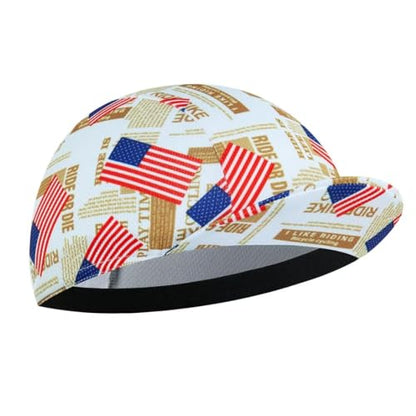 Cycling Cap for Man and Woman-Cycling Hat Under Helmet-Polyester Breathable Sweat Absorbent - color: Cou-4