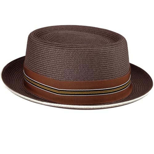 Bailey 1922 Carver Pork Pie Hat - Dusty Olive/XXL - color: Java Bean, size: Small