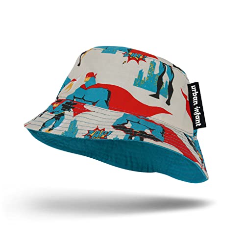 Urban Infant Toddler Bucket Hat – Girls and Boys Sun Hat - Lightweight and Reversible - Kids Ages 1-5 - color: Urban Dude, size: 2-5T