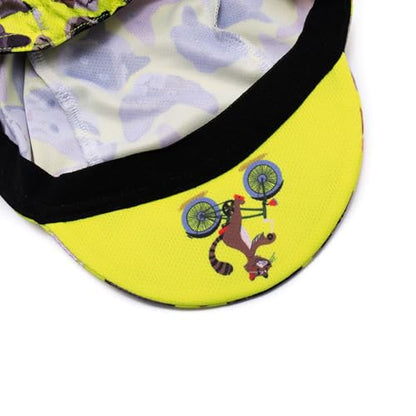 Cycling Cap for Man and Woman Cycling Hat Under Helmet-Polyester Breathable Sweat Absorbent - color: Qin16