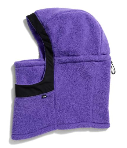 THE NORTH FACE Whimzy Powder Hood | Water Repellent Overlay, Over Helmet Fit & 3 Piece Hood With Internal Gaiter - color: Peak Purple