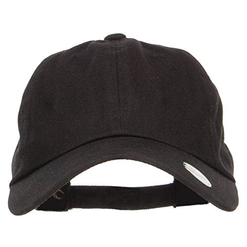 Nissi Unstructured Cotton Twill Washed Cap - color: Black