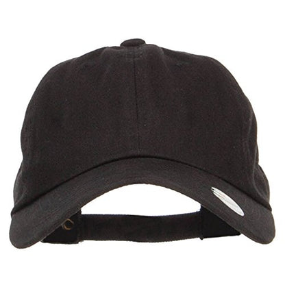 Nissi Unstructured Cotton Twill Washed Cap - color: Black