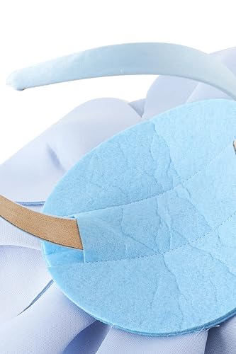 BABEYOND Fascinators Hats for Women Layered Flower Tea Party Derby Hats - color: Light Blue