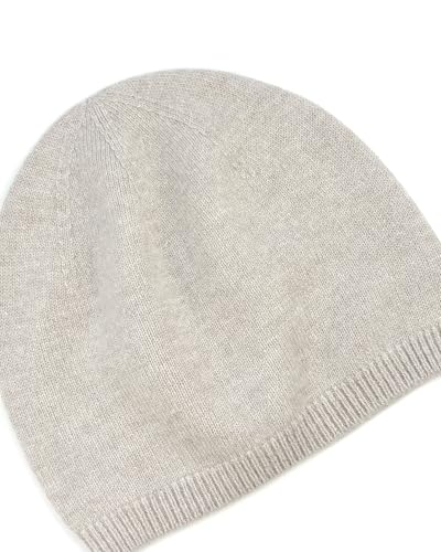 100% Merino Wool Knit Beanie Hat for Men Women, Warm Winter Soft Wool Hat, Skull Cap, Outdoor Hiking Commuting - color: Camel