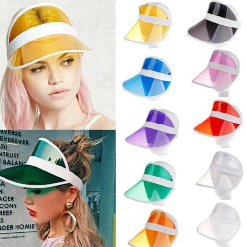 Boolavard Sun Visor Hats Cap Sports Beach Tennis Golf Headwear for Women Men - color: Green