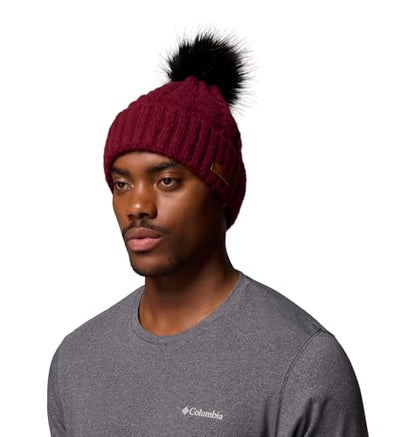 Columbia Unisex Adult Winter Blur II Beanie - color: Rich Wine