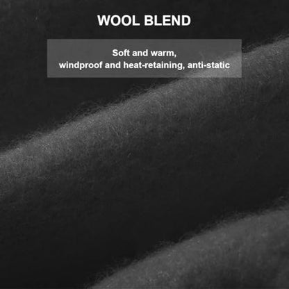 Women Classic Wool Blend Berets Elegant Flat Beret Caps Retro Peaked Cap Hats Autumn Winter Hat Solid Color - color: Grey
