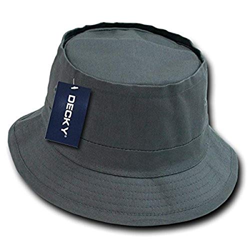 Decky Fisherman's Bucket Hat - color: Charcoal, size: Small-Medium