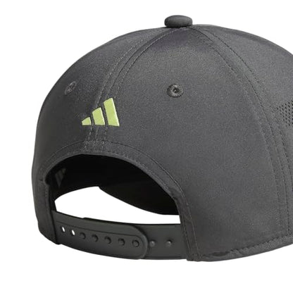 adidas Kids Gameday Snapback Hat - color: Grey Six/Semi Frozen Yellow