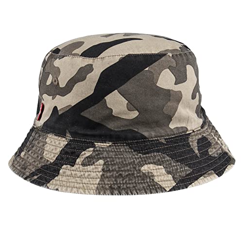 Levi's Men's Classic Lightweight Bucket Hat - color: Camo/Black