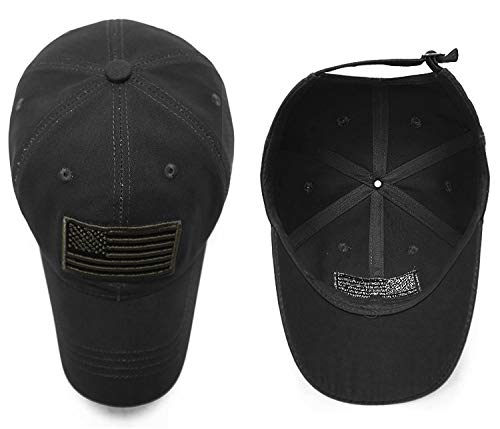 American Flag Hats - color: 3.2 Black