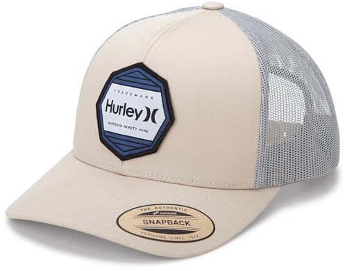Hurley Mens Hat Beach Break Trucker Water Resistant Baseball Cap - color: Sail