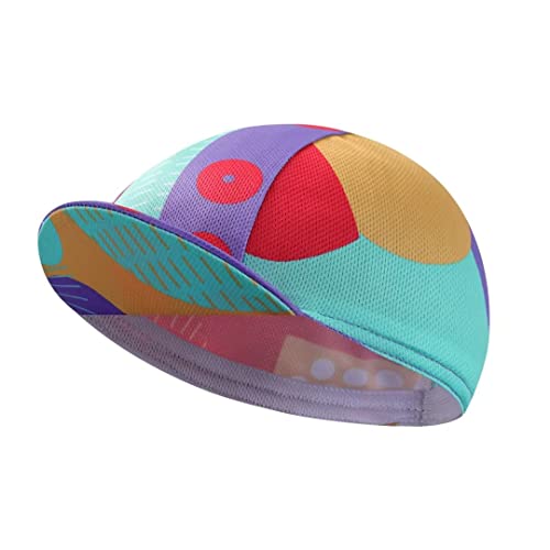 Funny Cycling Cap - Polyester Cartoon Cycling Hat-Under Helmet - Cycling Helmet Liner Breathable&Sweat Uptake - color: G28