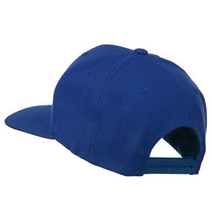 e4Hats.com Pink Diamond Outline Embroidered Snapback Cap - color: Royal